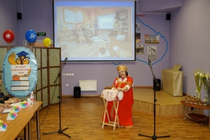 Ольга Никуличева в роли мудрой сказительницы