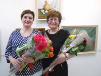 Открытие выставки живописи Марины Сайковой и Елены Папёнок "Тёплый Север"