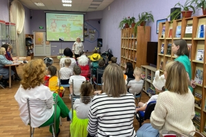 Участники детского фестиваля-конкурса «Театральная гостиная»