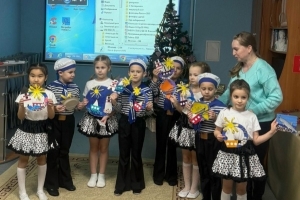 Воспитанники подготовительной группы «Веснушка»  МБОУ ЗАТО г. Североморск «СОШ 12»  (дошкольное структурное подразделение д/с 31)