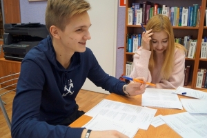 Участники Международной просветительской акции "Большой этнографический диктант"