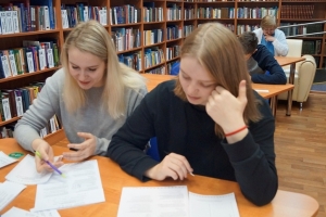 Участники Международной просветительской акции "Большой этнографический диктант"