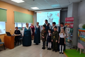 Совместный подарок зрителям: песня «Катюша»