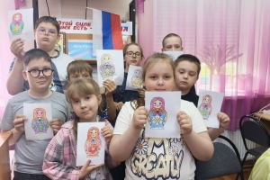 Наши работы - матрёшки!
