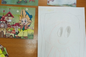 Дети рисуют Незнайку