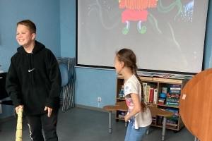 Игровая программа «А Баба Яга не против!»