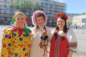 Уличная литературно-просветительская акция «#НаCевереЧитатьПушкина»