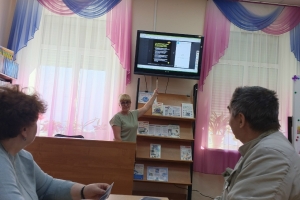 Показ презентации о действии мошеннической схемы «Мамонт»