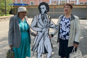 Уличная литературно-просветительская акция «#НаCевереЧитатьПушкина»