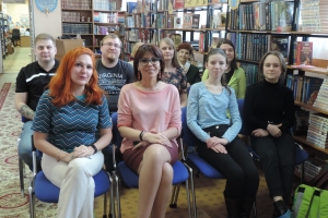 Литературный мост с писателем и художником Анной Доброчасовой 