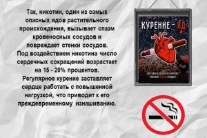 Информационный час «Осторожно: дурные привычки!»
