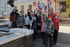 Победители в едином строю