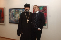 Открытие выставки графики Анатолия Александровича Сергиенко «Открывая библию»