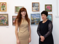Выставка вышивки Ларисы Павловны и Юлии Жуковых
