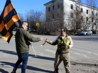 Георгиевская ленточка в п.Сафоново