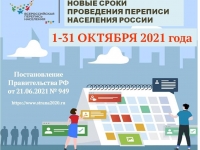 В период с 1 по 31 октября 2021 года в Российской Федерации пройдет Всероссийская перепись населения.